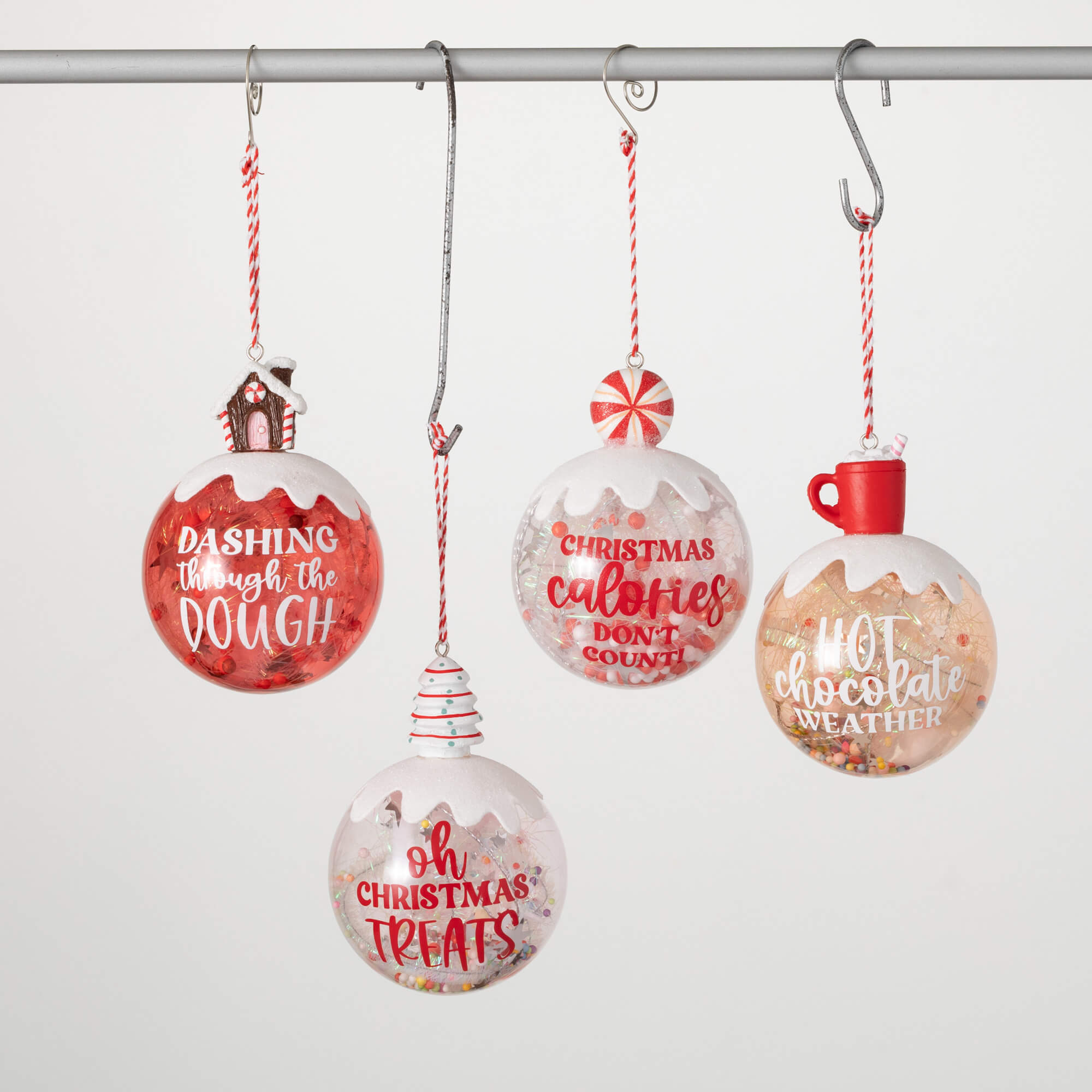 CHRISTMAS WISH BALL ORNAMENTS