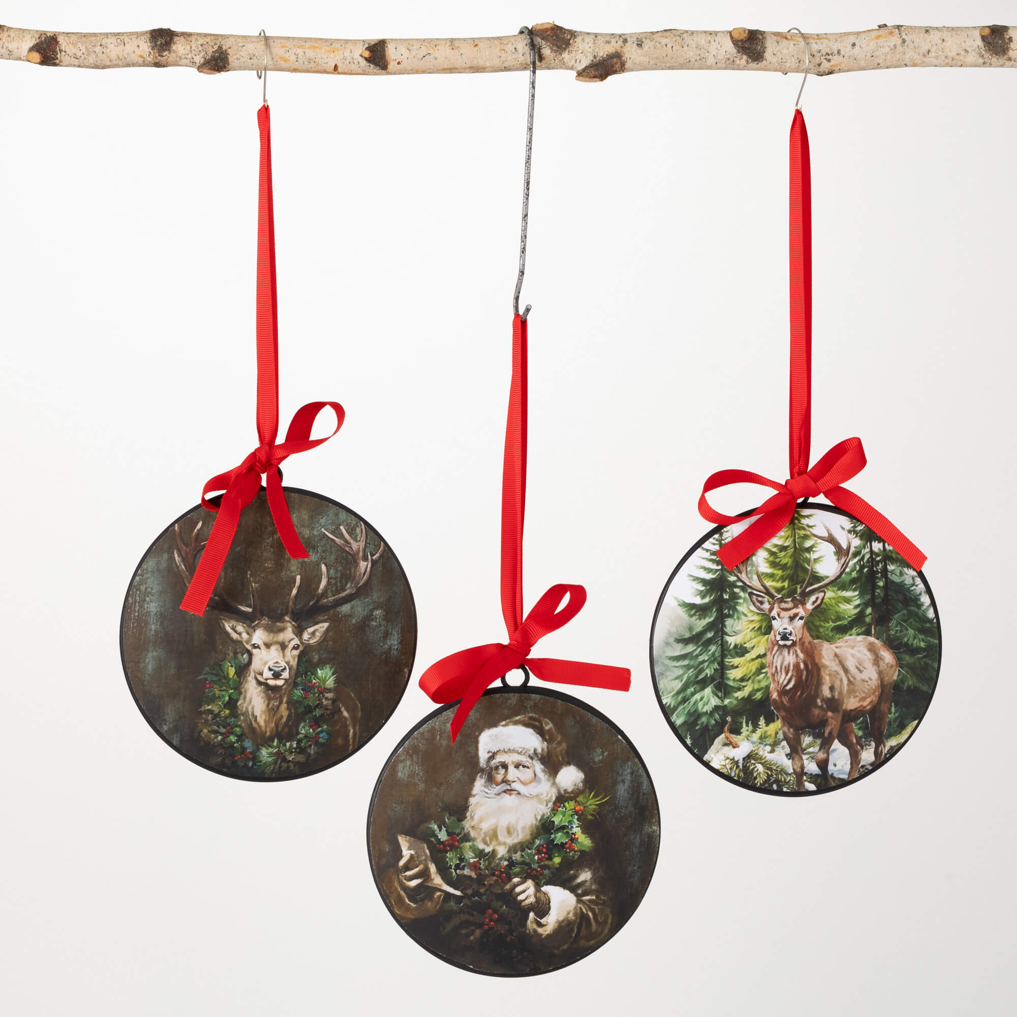 IMAGE DISK ORNAMENT Set 3