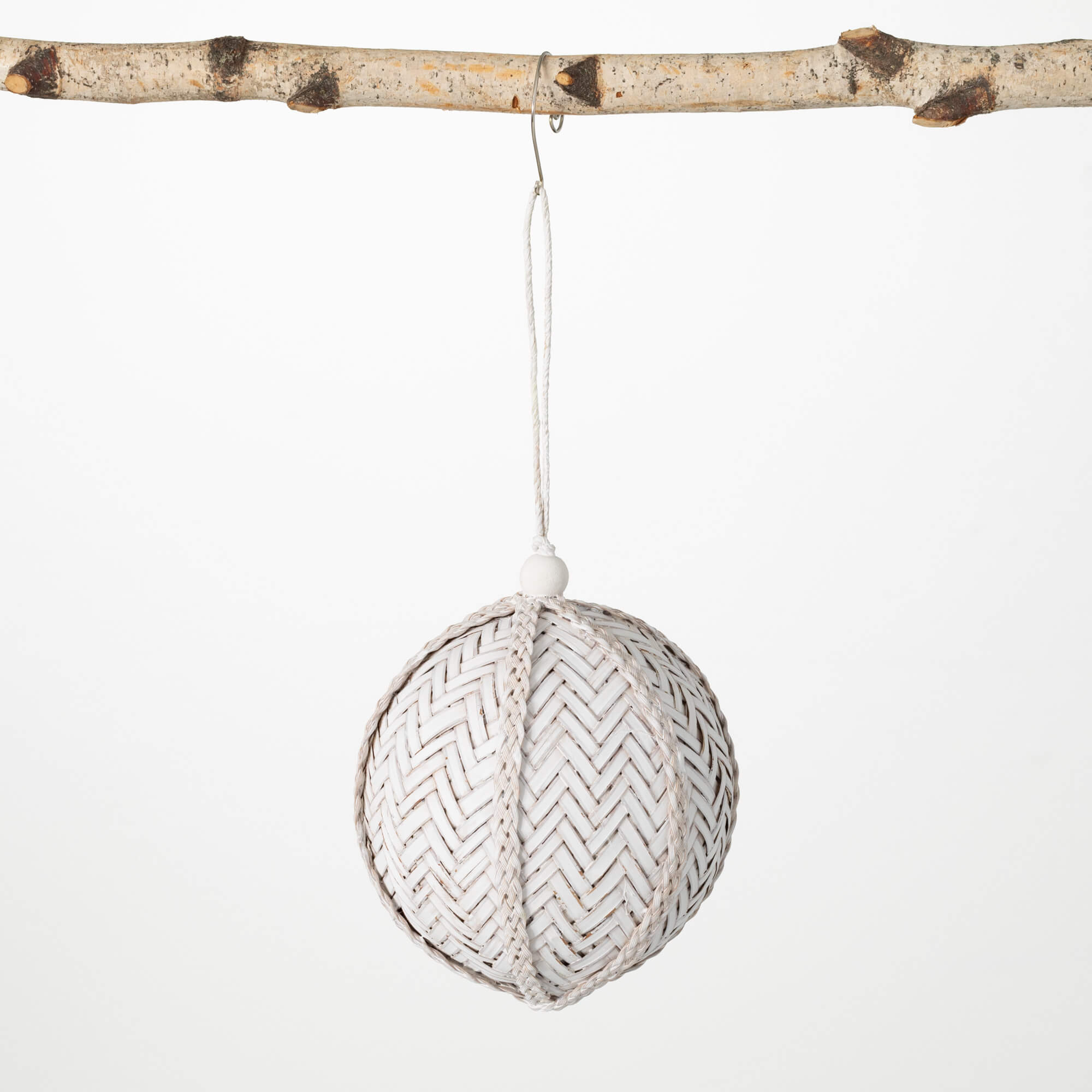 WOVEN BALL ORNAMENT