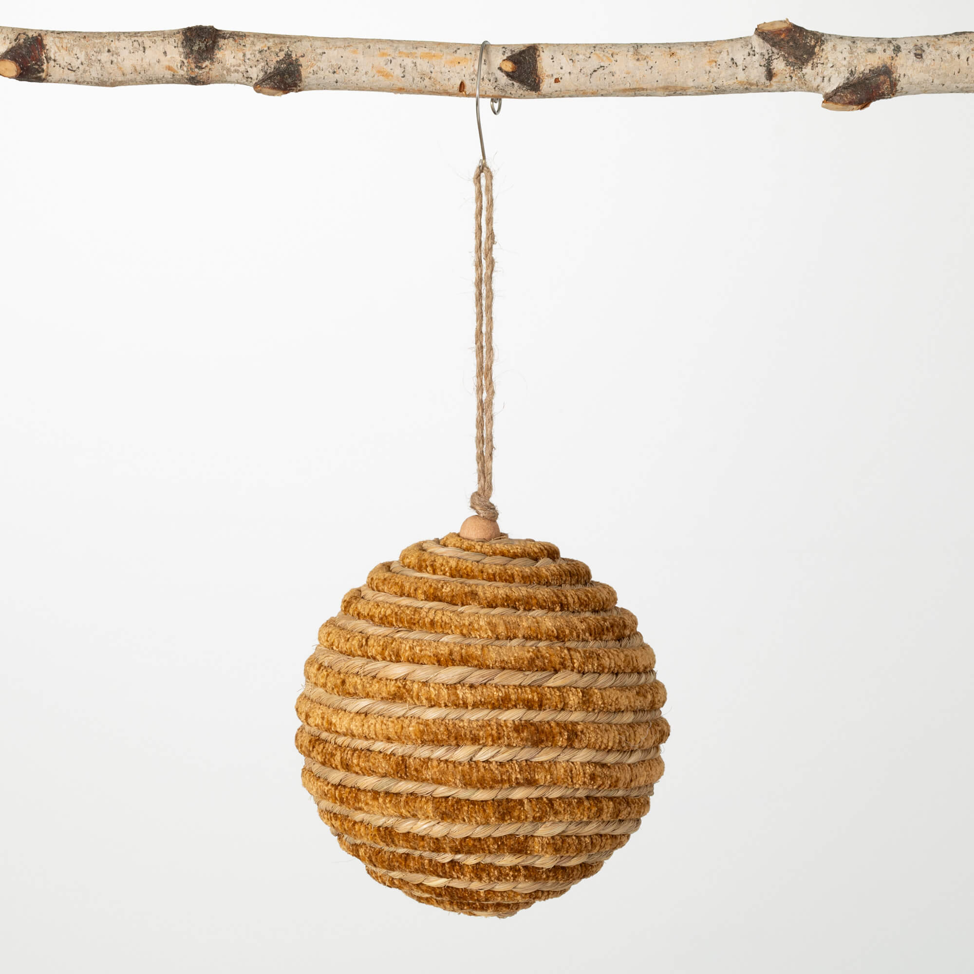 CHENILLE BALL ORNAMENT