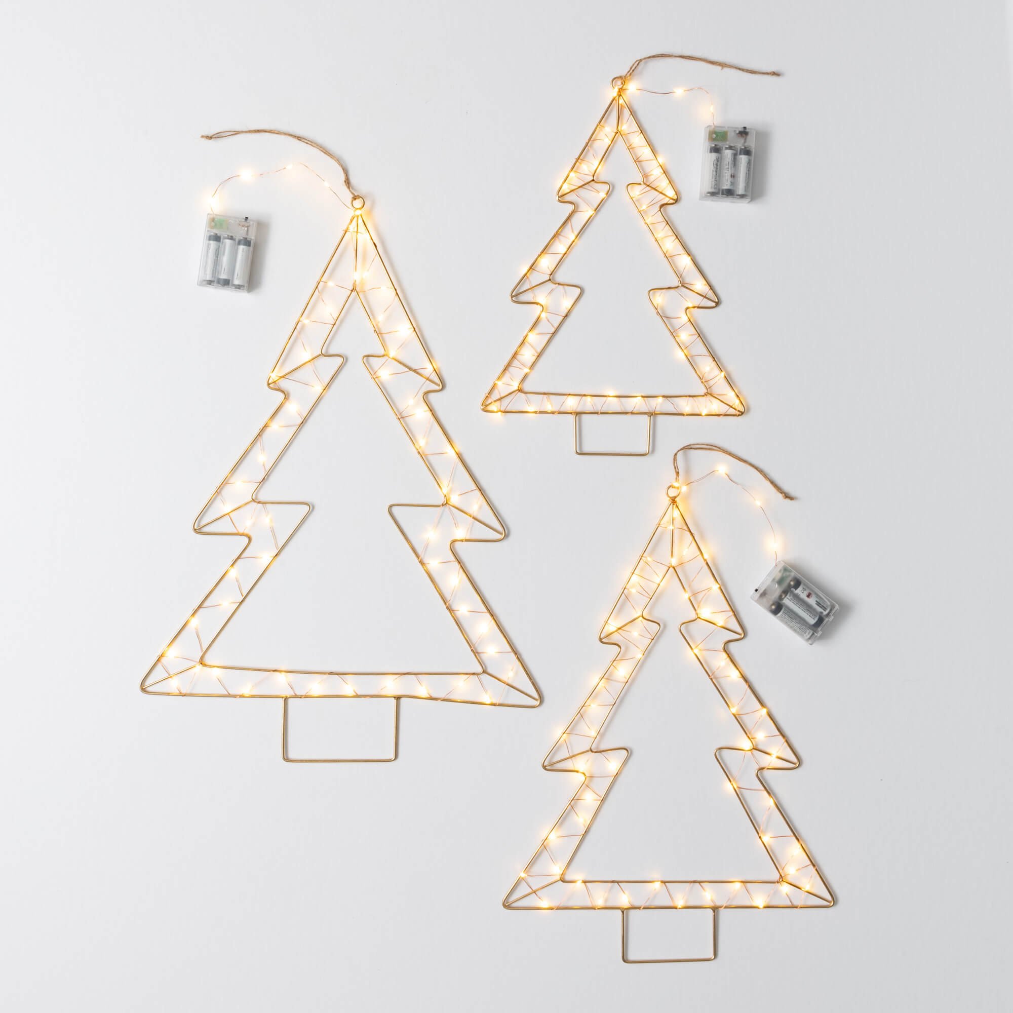 LED TREE ORNAMENT Set 3