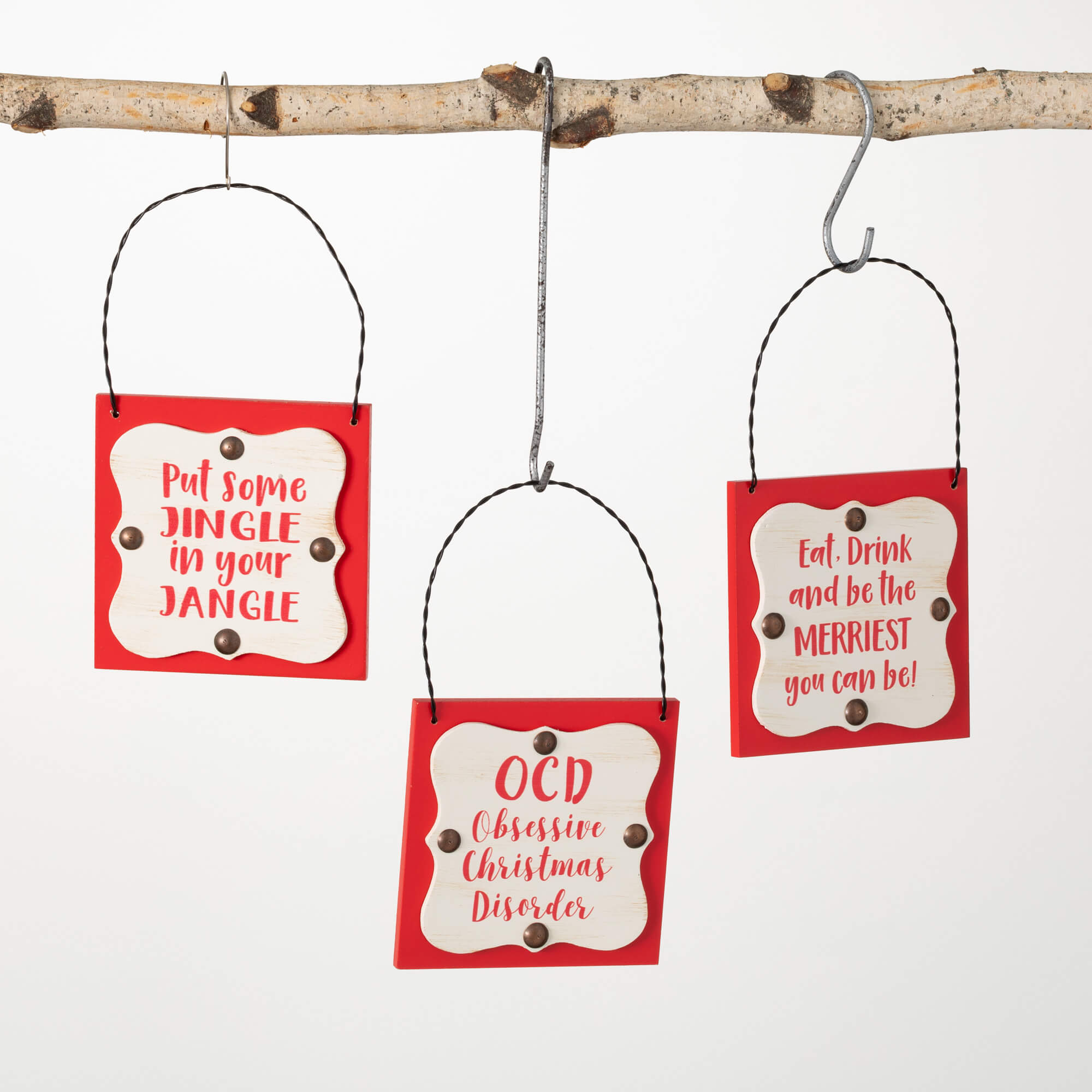 MESSAGE ORNAMENT Set 3