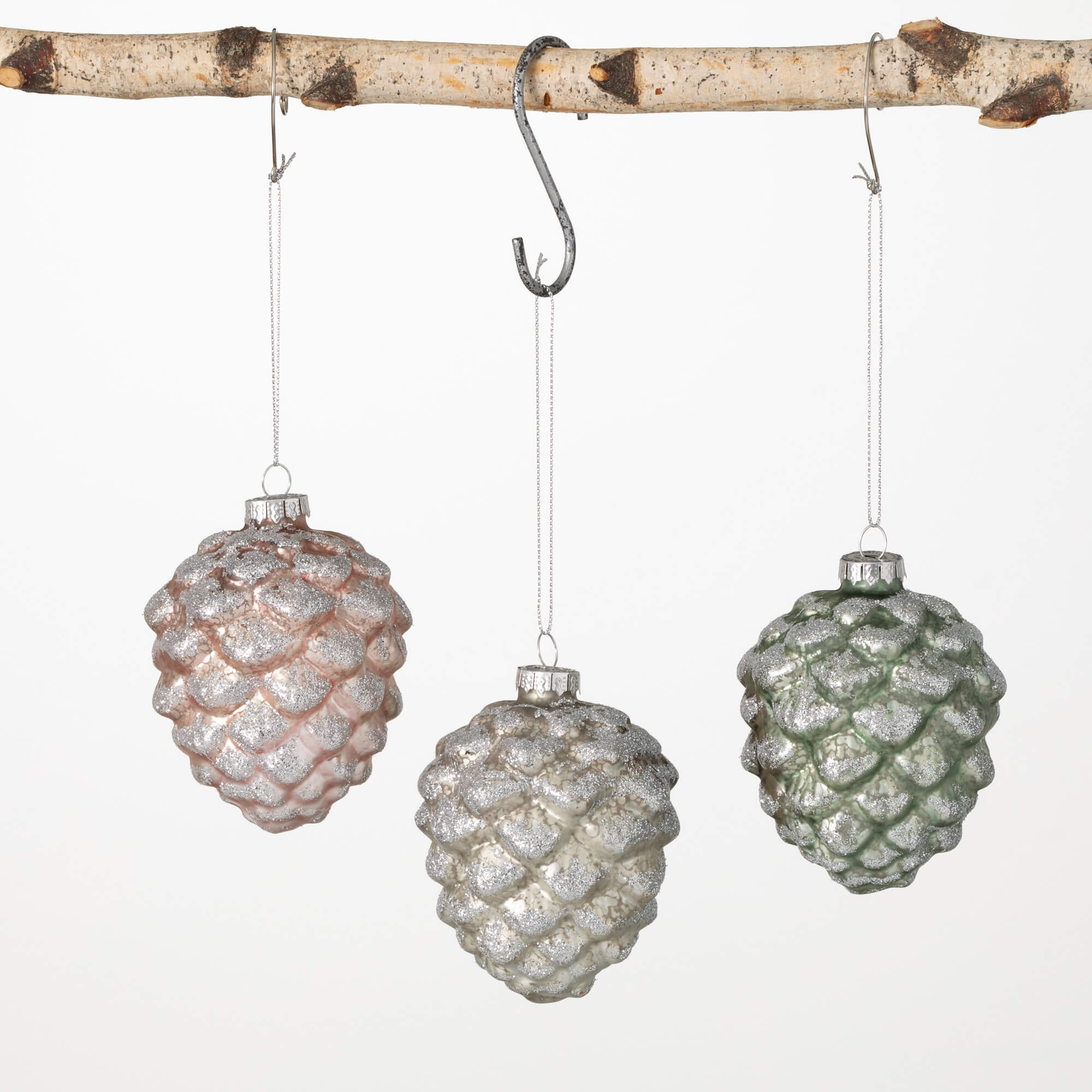 PINECONE ORNAMENT Set 3