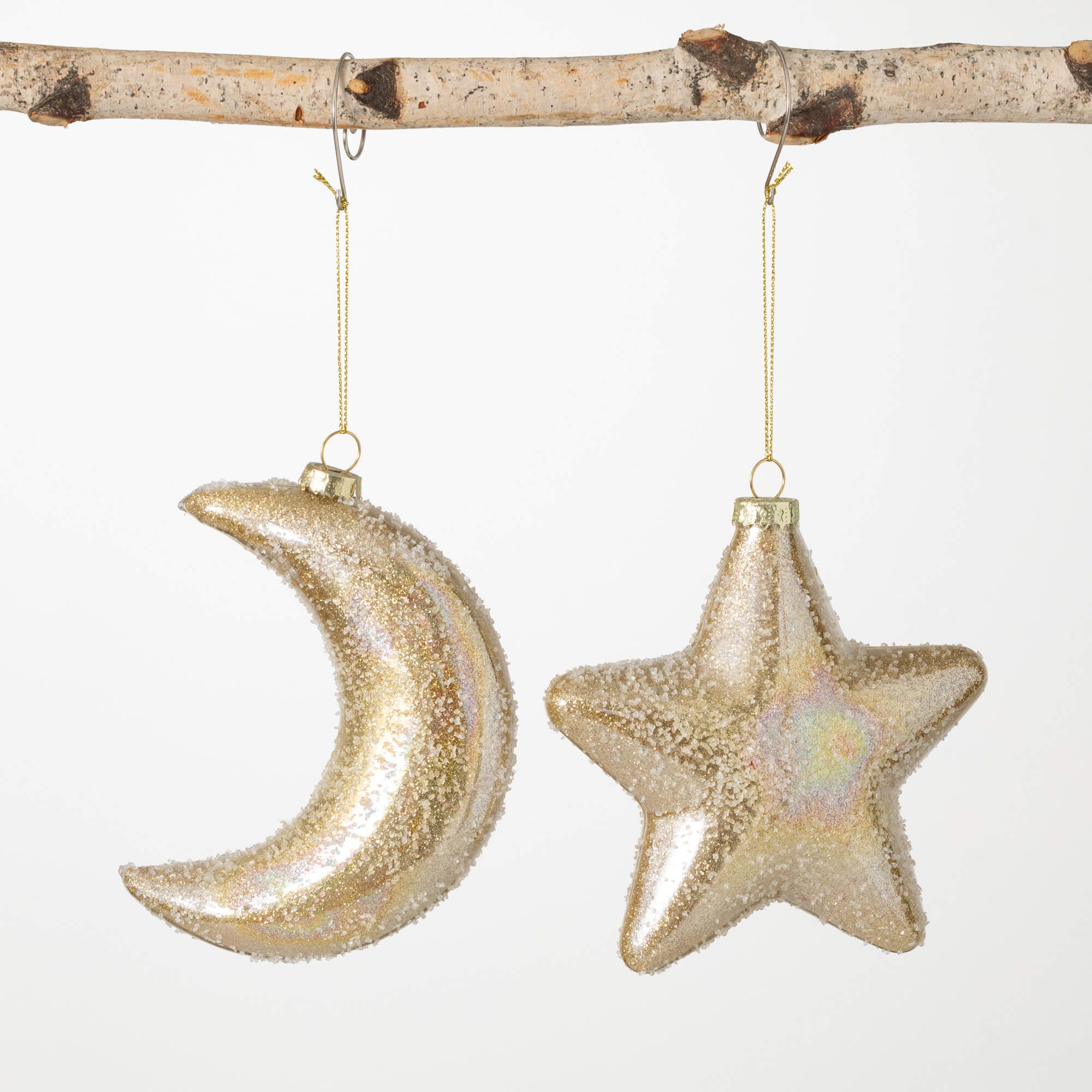 STAR MOON ORNAMENT Set 2