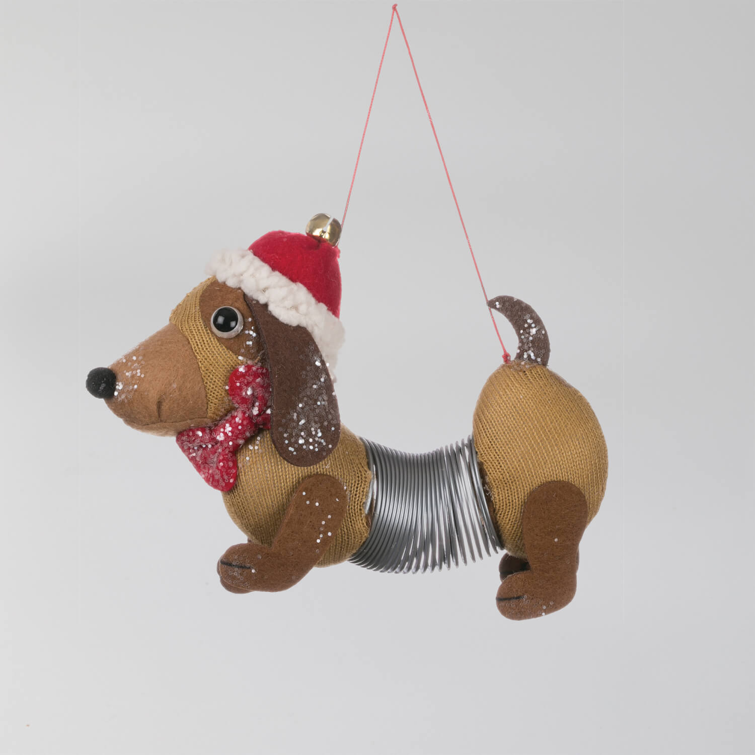 SPRINGER SLINKY DOG ORNAMENT