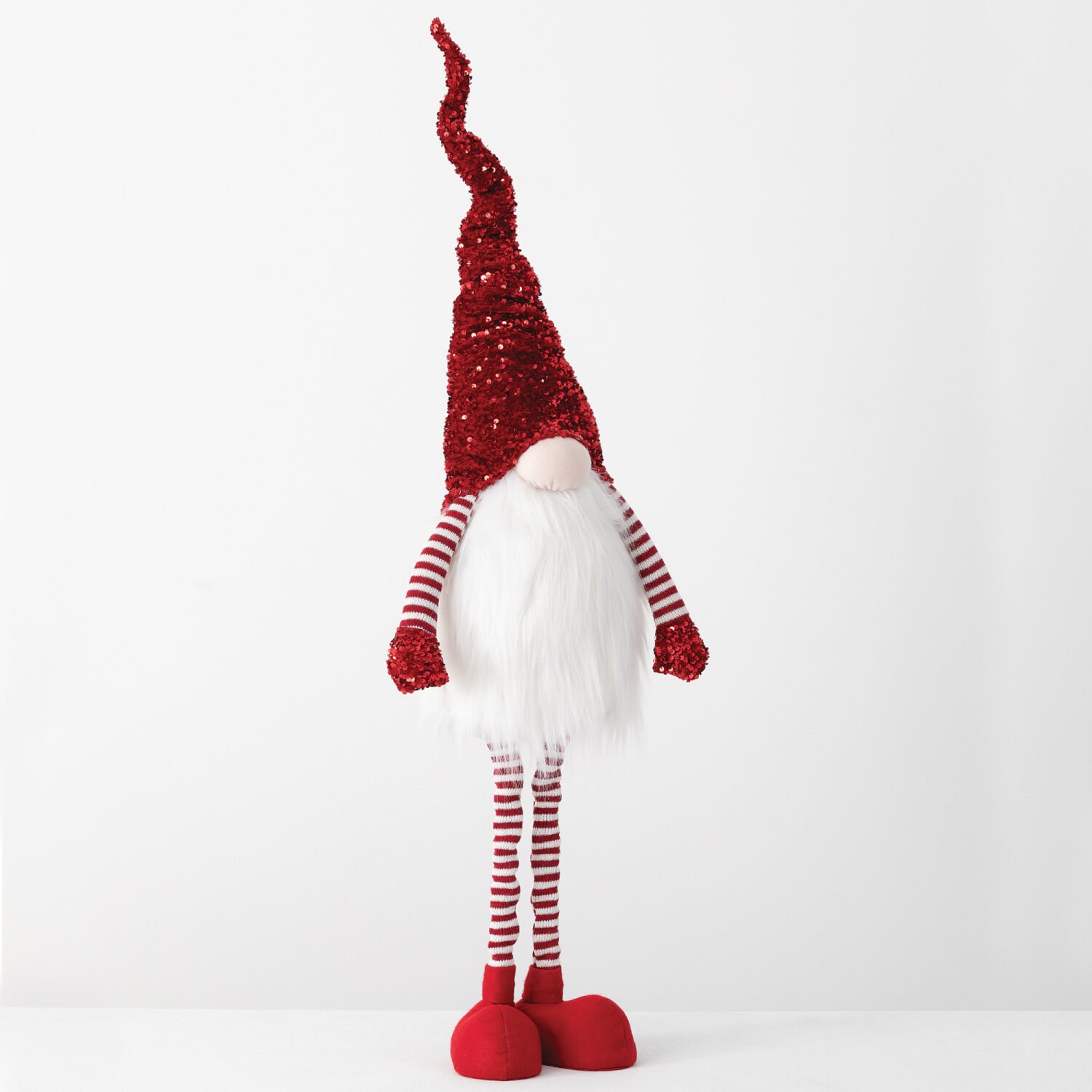 STANDING SEQUIN GNOME