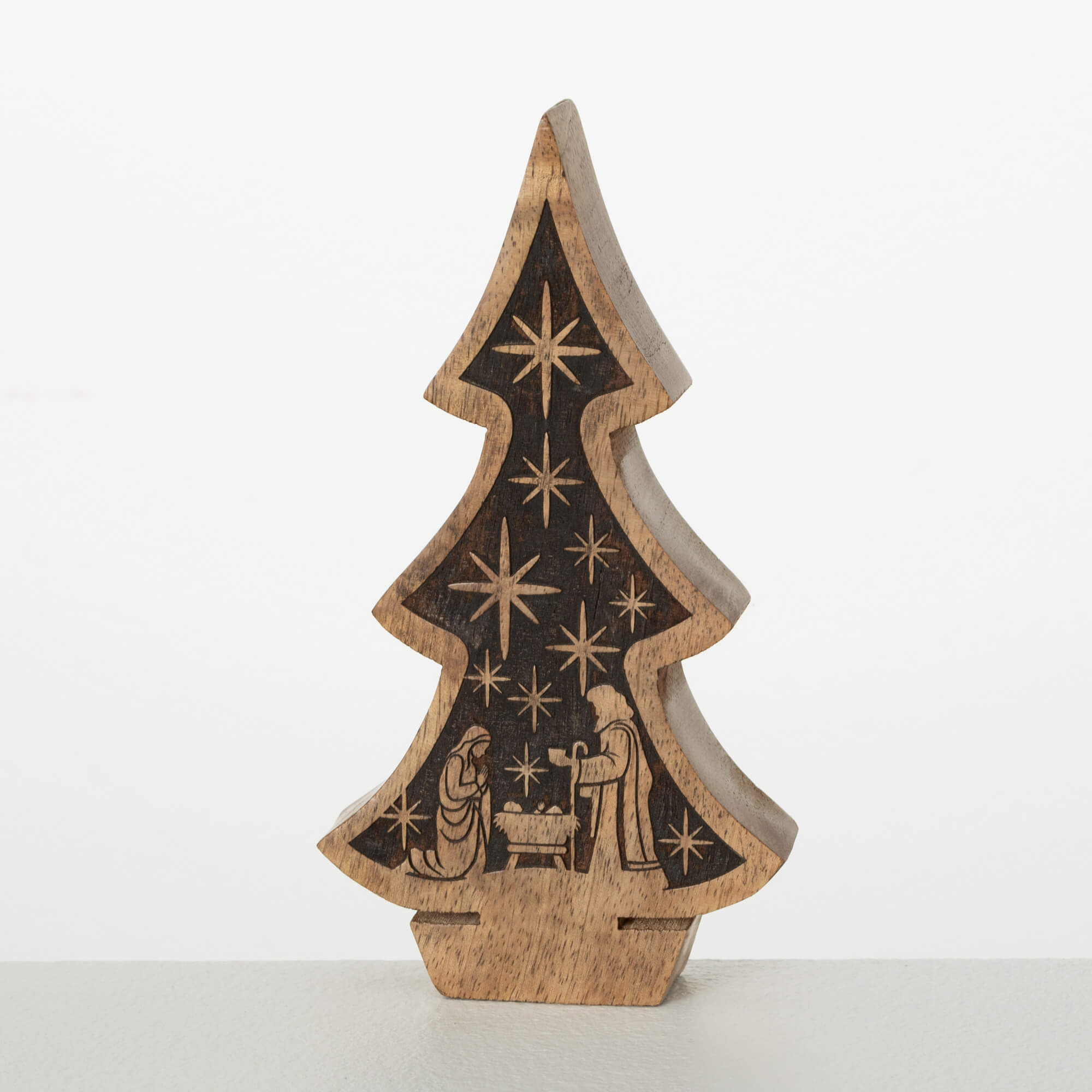 TABLETOP TREE NATIVITY