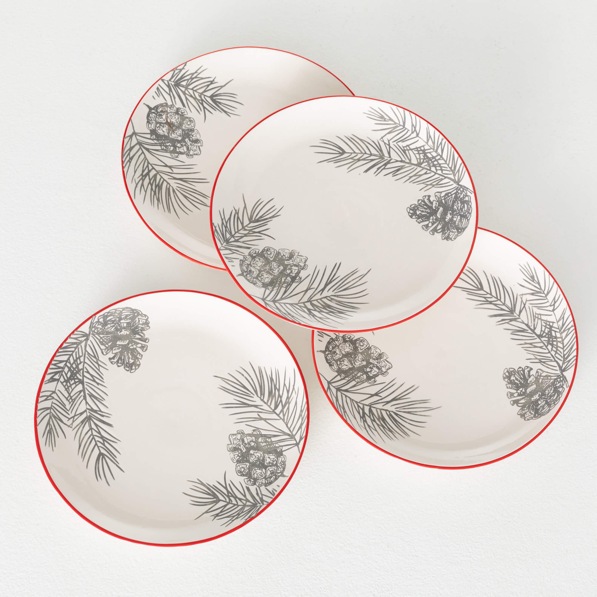 PINE DINNER PLATE Set 4