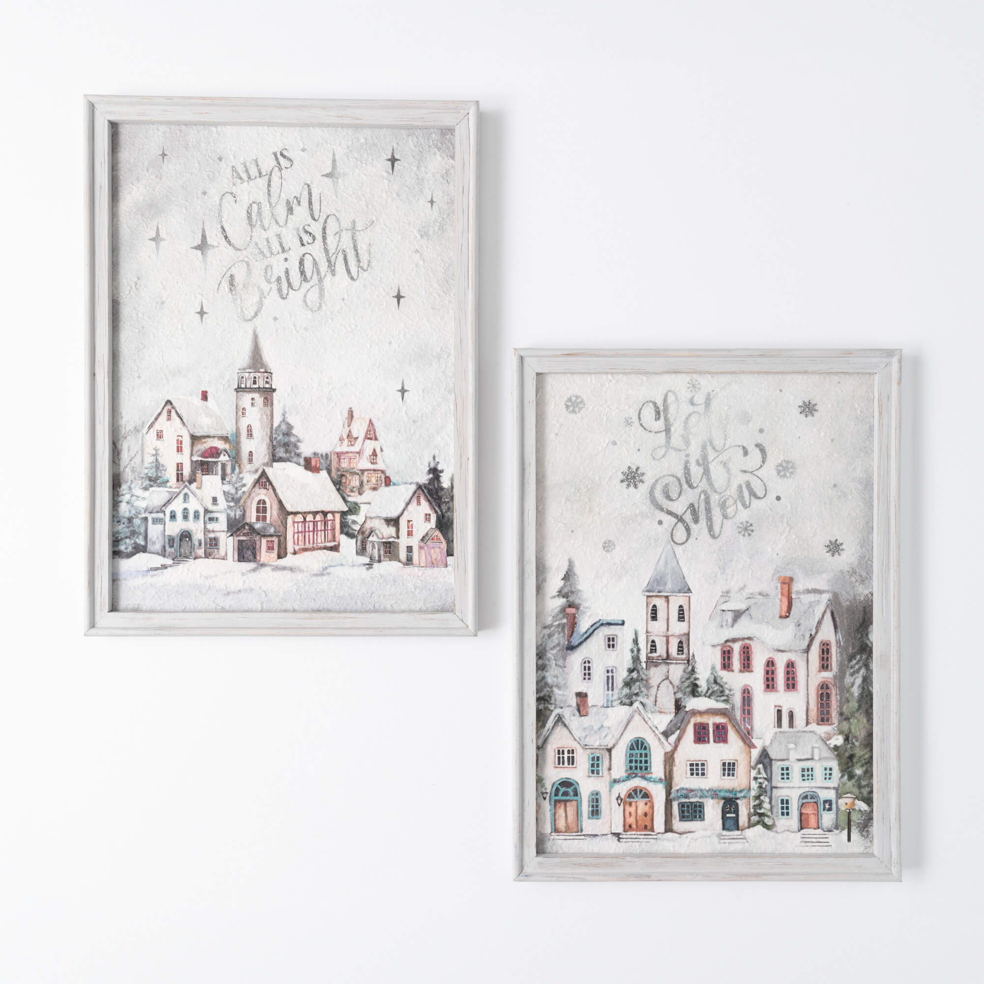 FESTIVE WALL DECOR Set 2