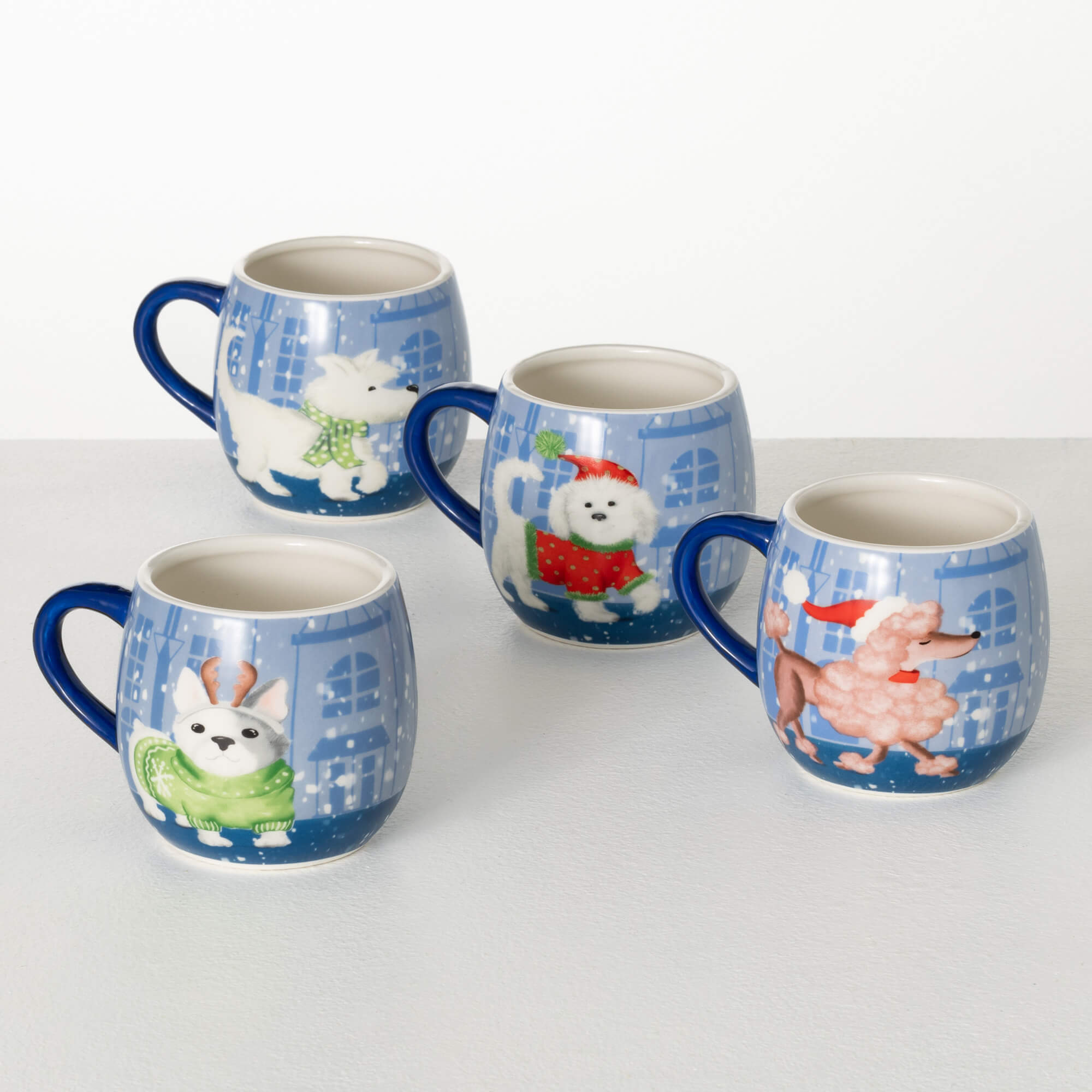 DOG MUG Set 4