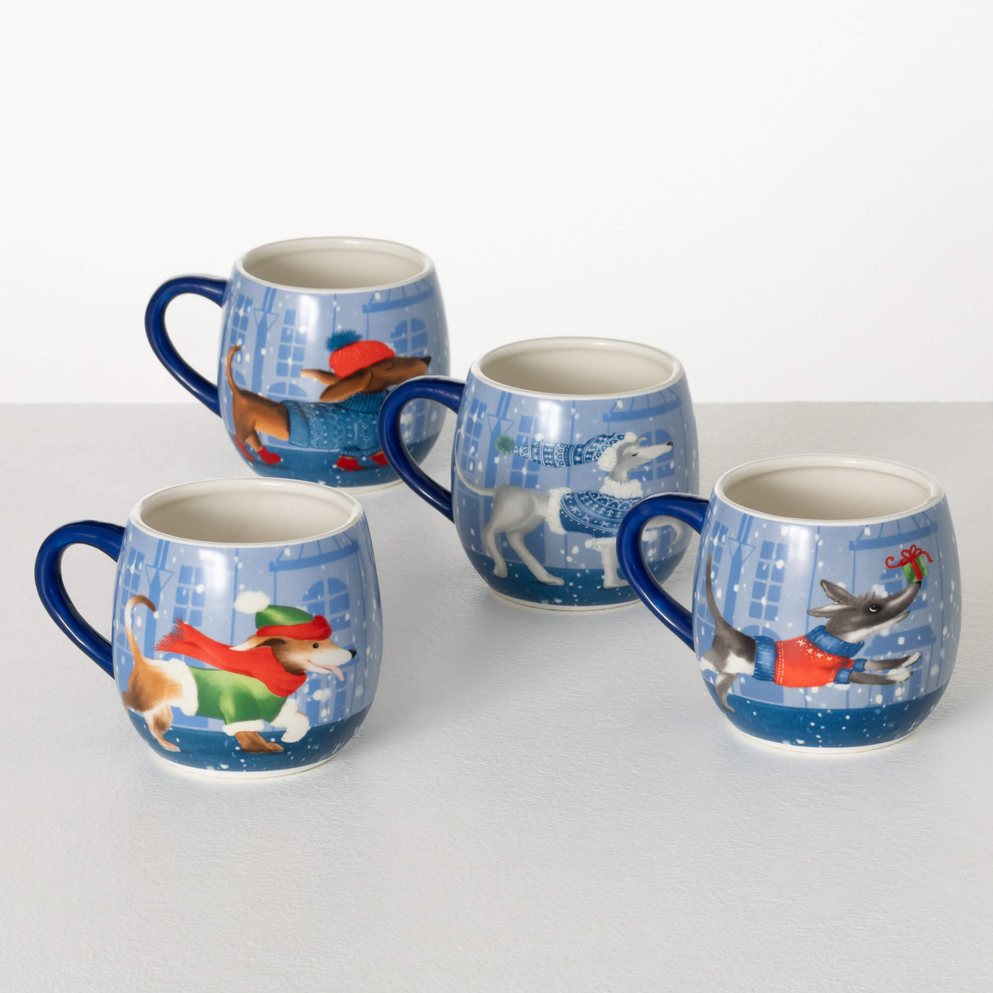 DOG MUG Set 4