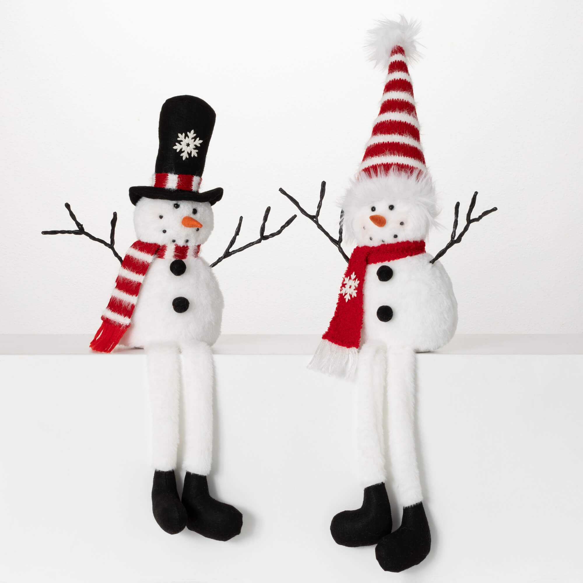 SITTING SNOWMAN Set 2