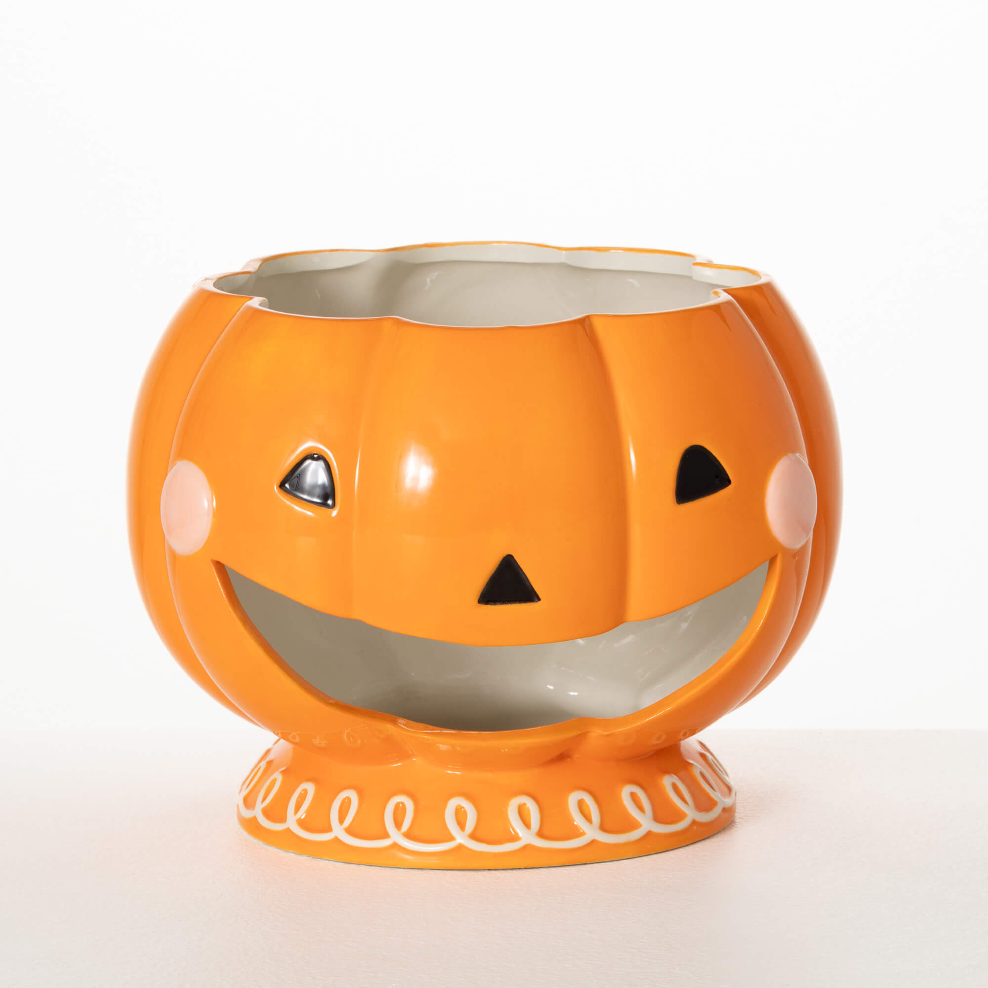 JACK-O'-LANTERN CANDY BOWL