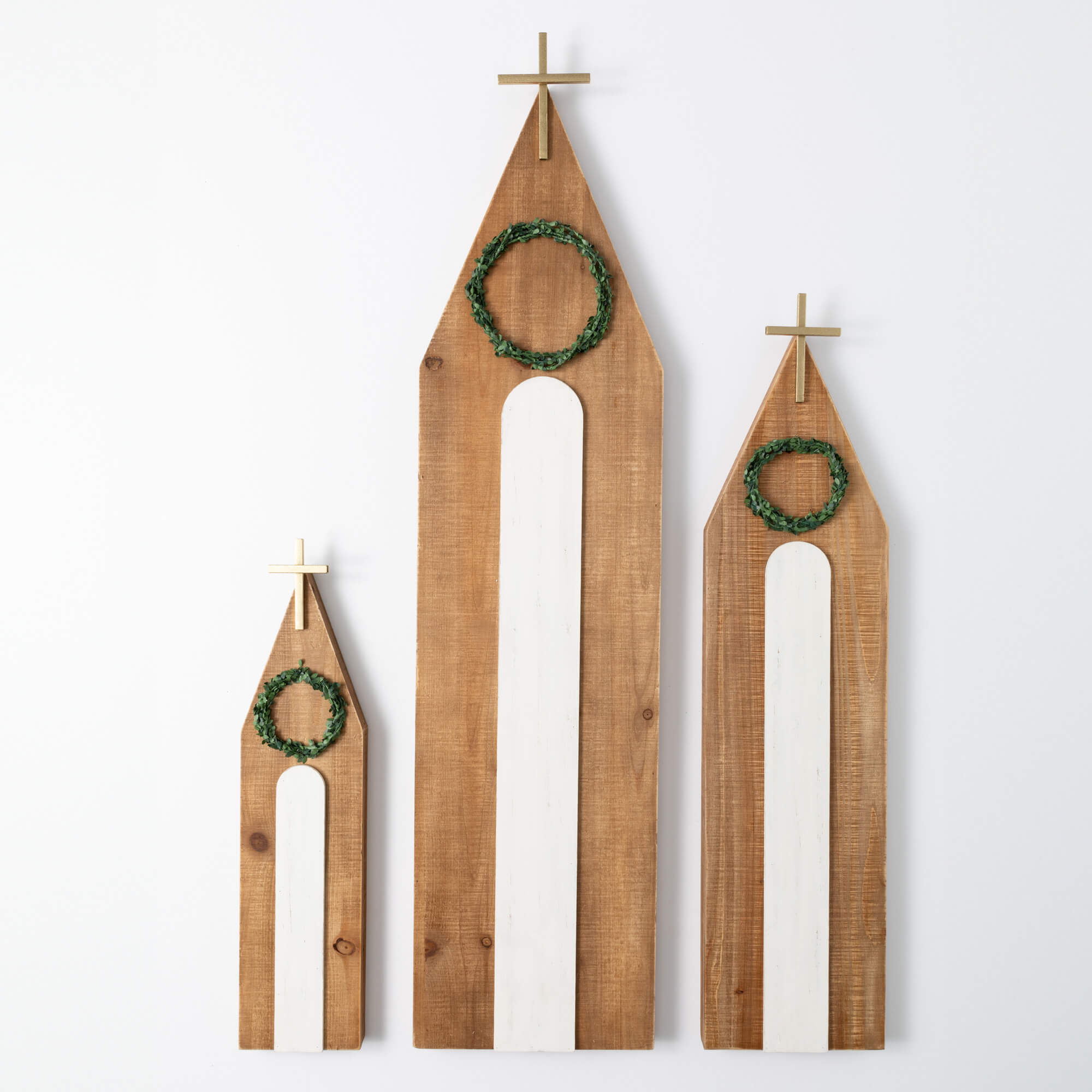 CHURCH WALL DECOR Set 3