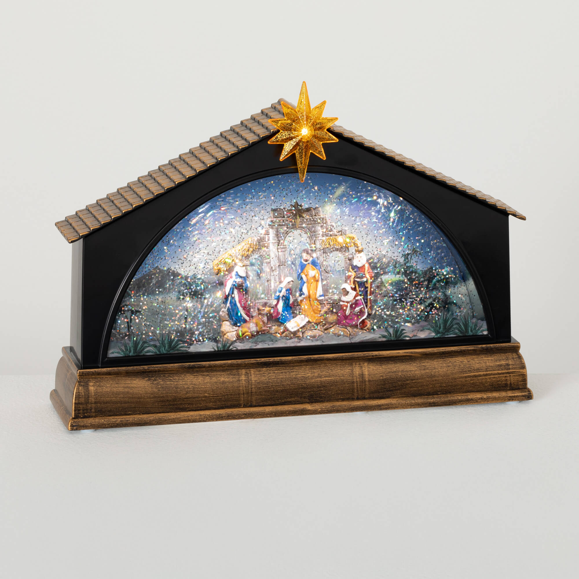 LED SHIMMER NATIVITY