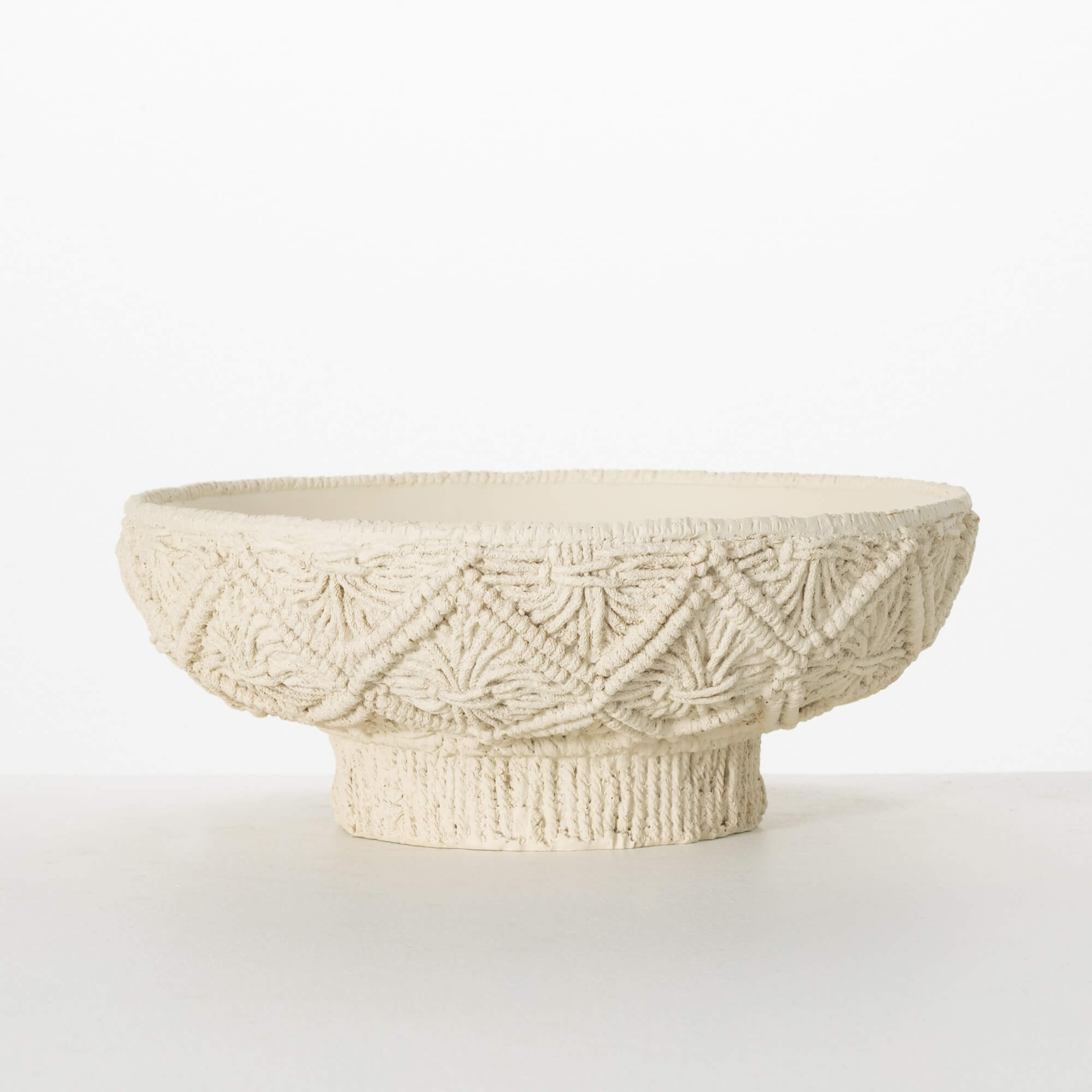 TEXTURED KNIT BOWL
