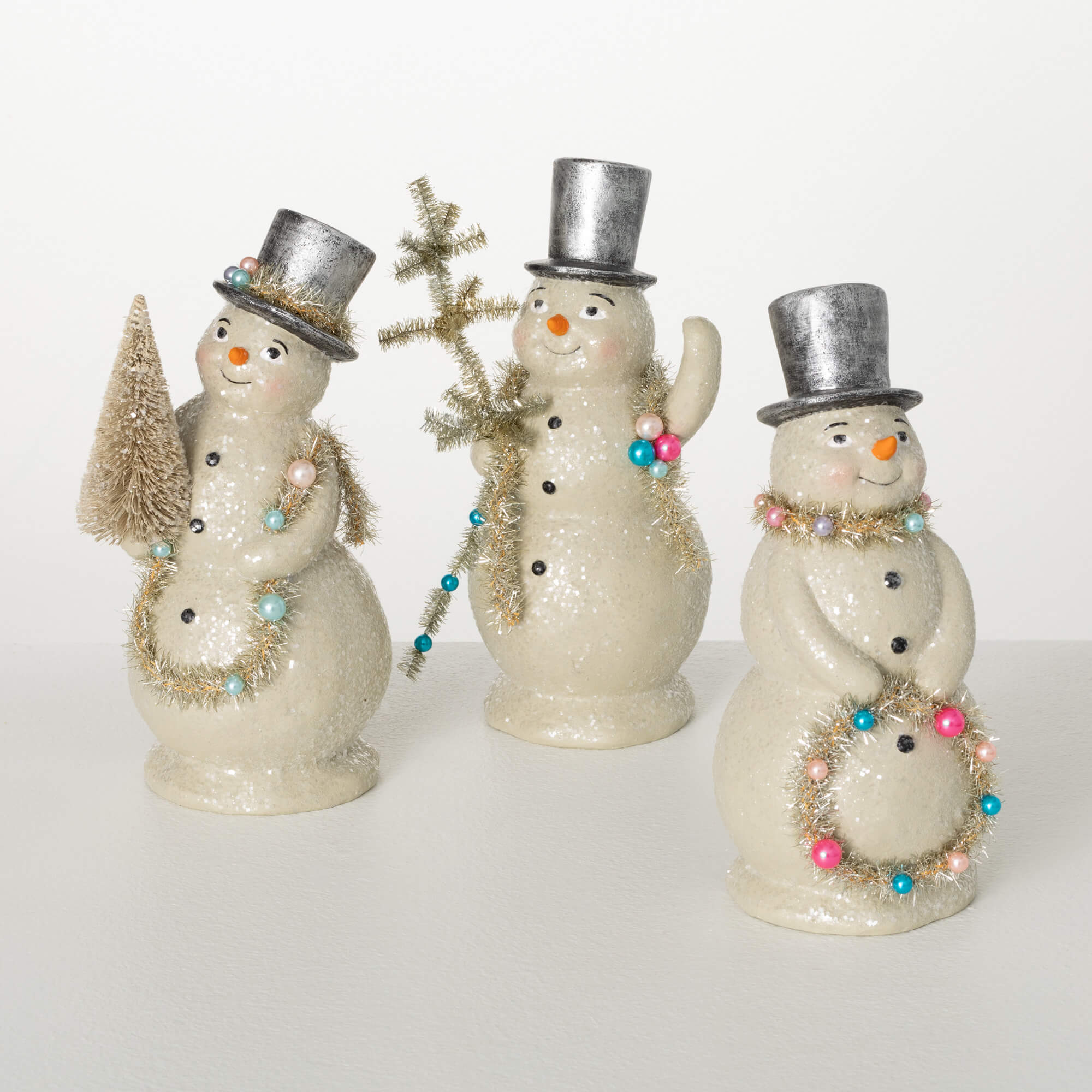 SNOWMAN FIGURE Set 3