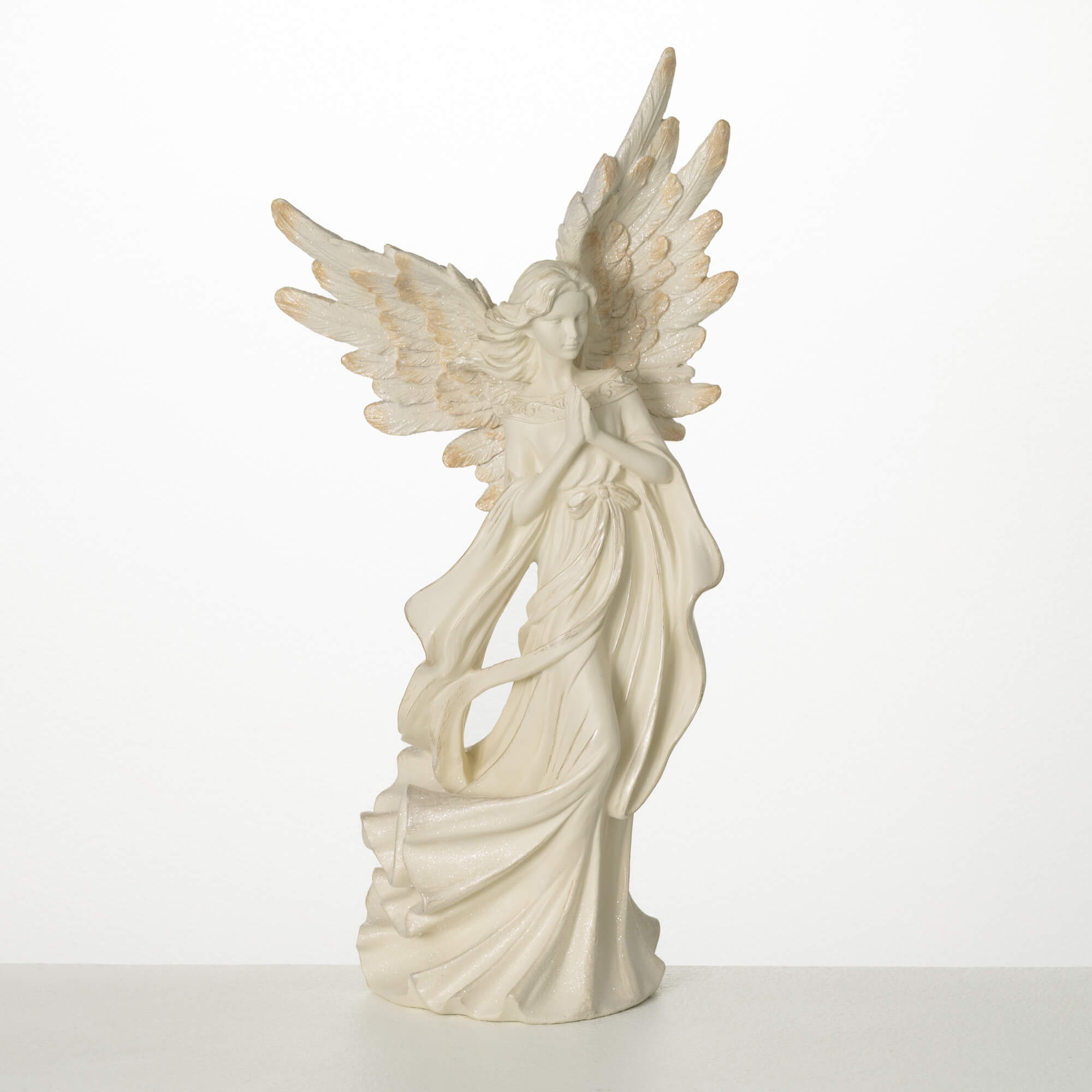 STONELIKE ANGEL FIGURINE