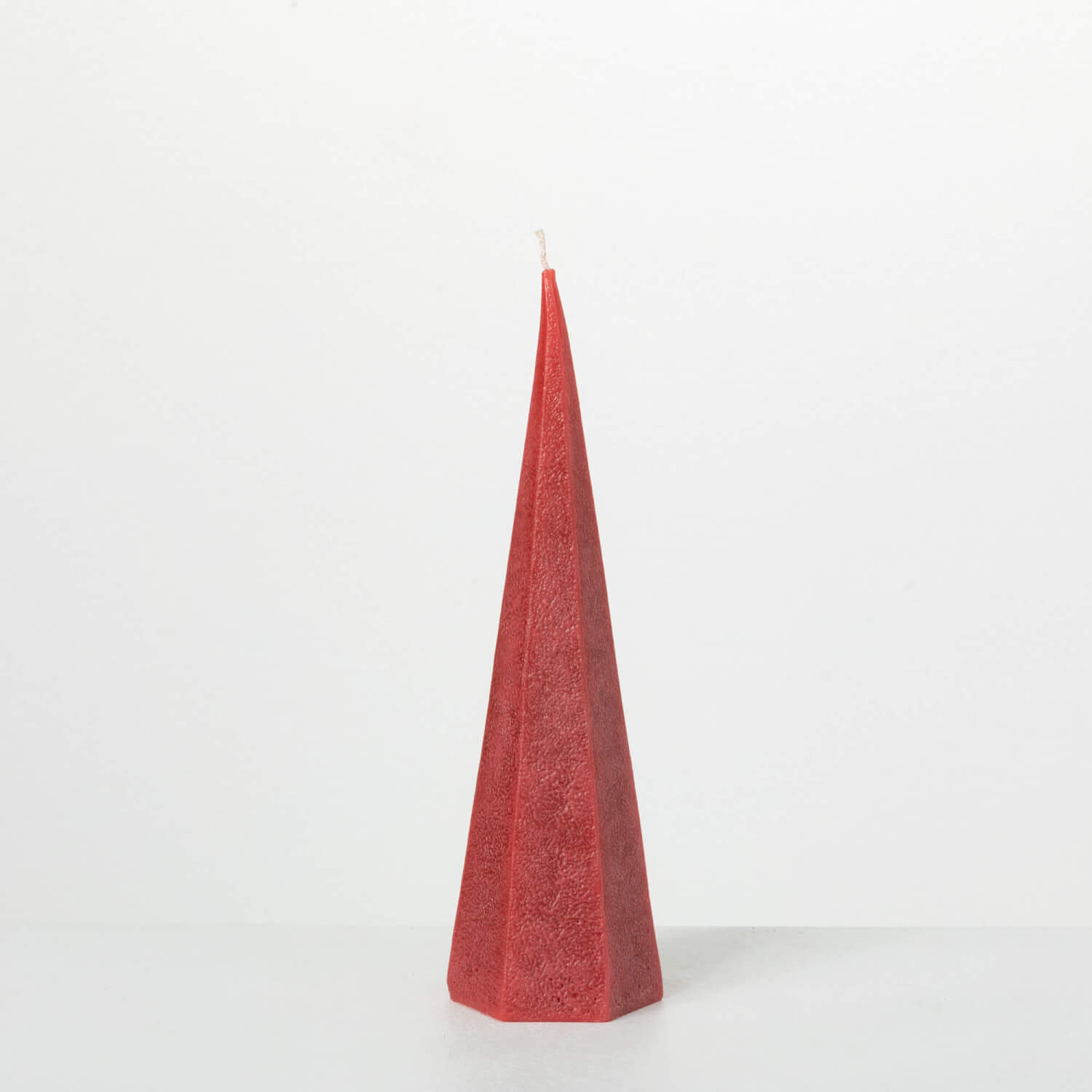 CRIMSON RED SPIRE CANDLE