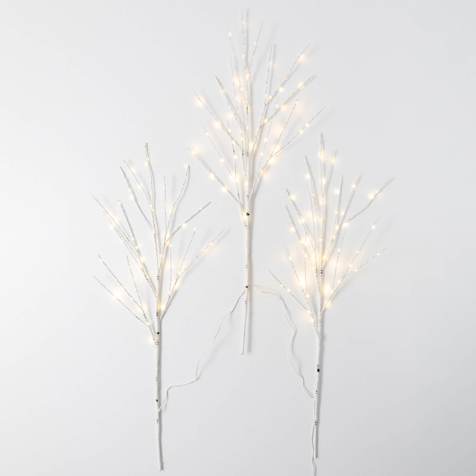 LED BIRCH TWIG Set 3