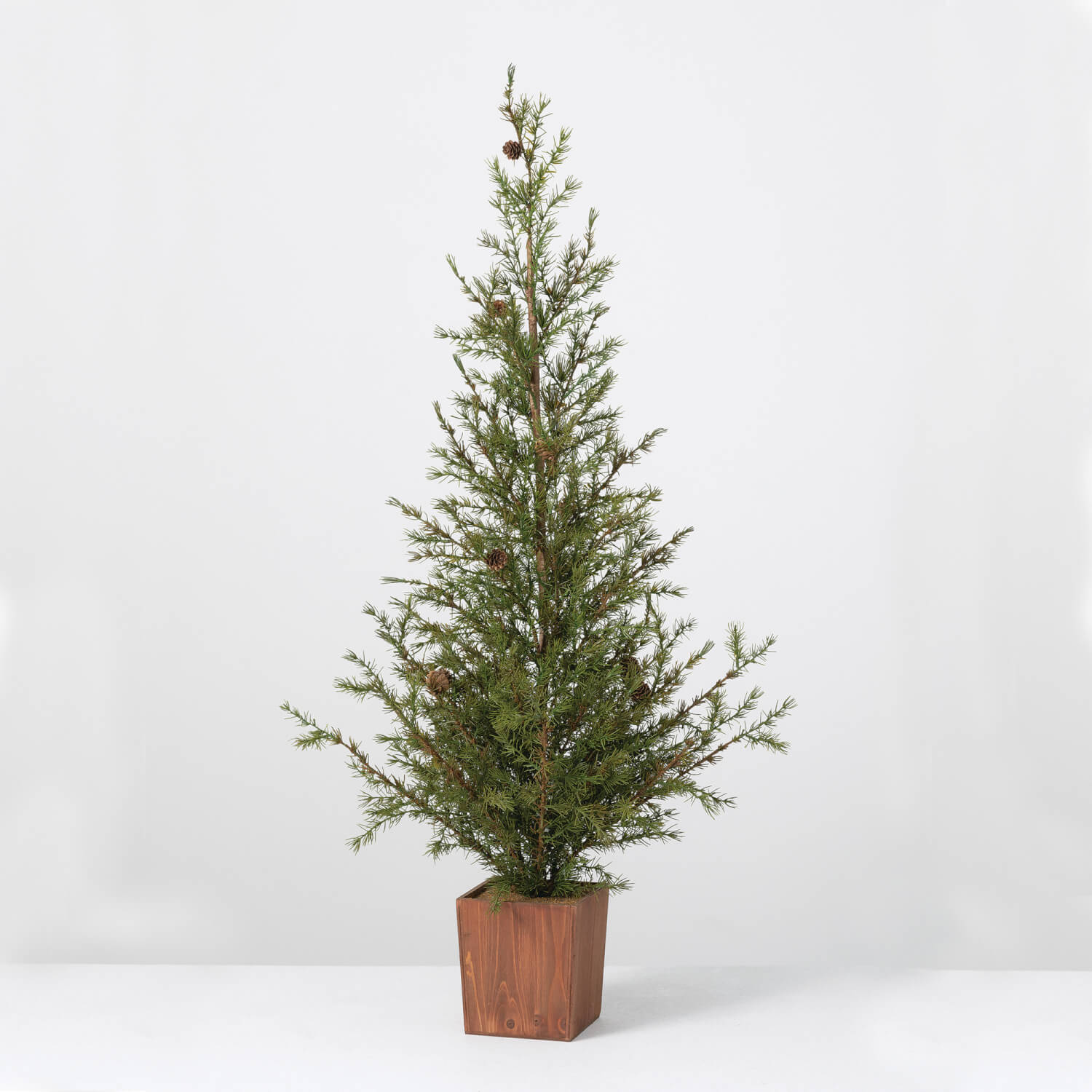 4' POTTED REALISTIC PINE TREE