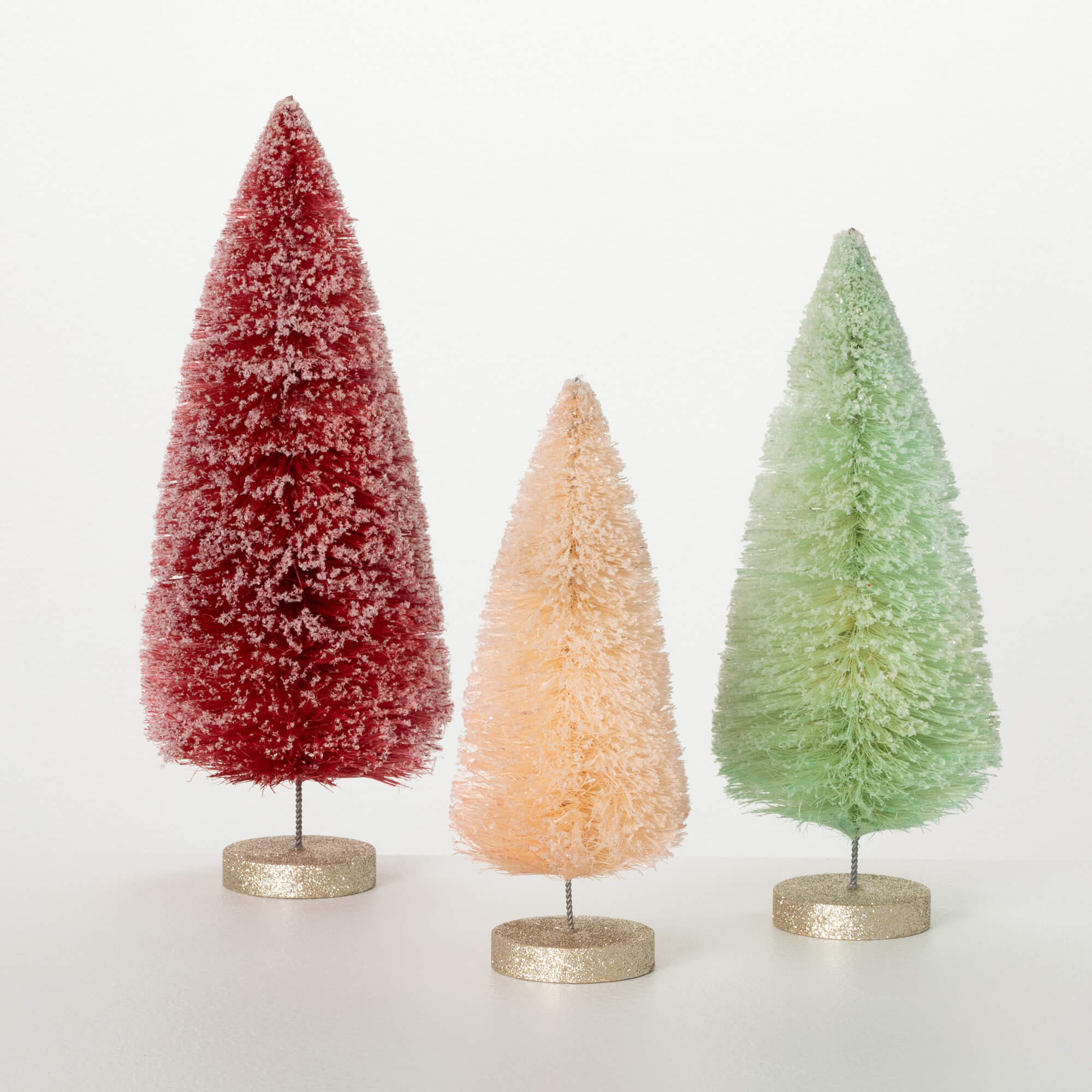 BOTTLE BRUSH TREE Set 3