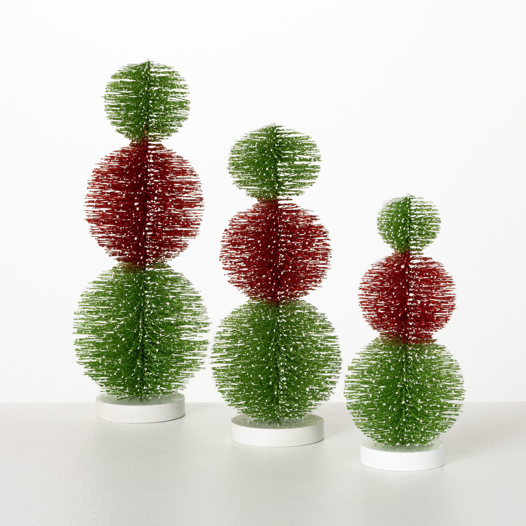 BOTTLE BRUSH TREE Set 3