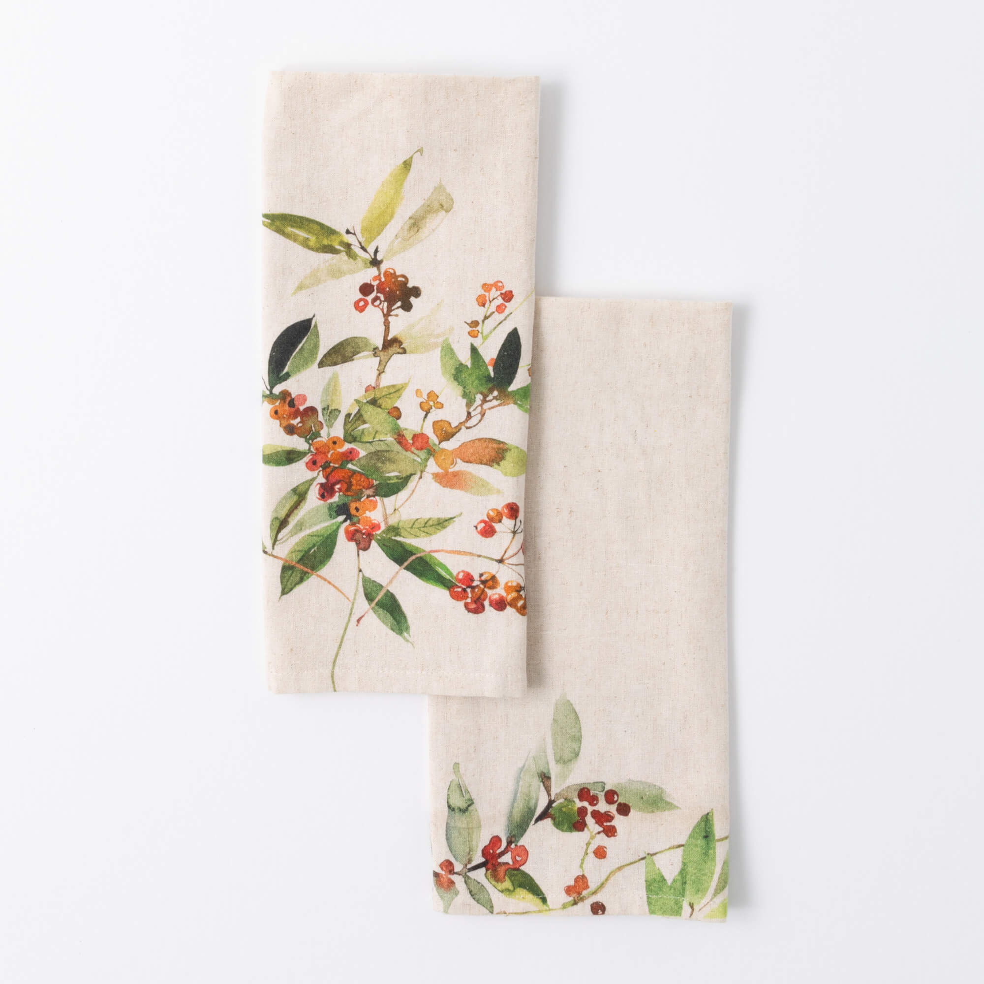 BOTANICAL TEA TOWEL Set 2