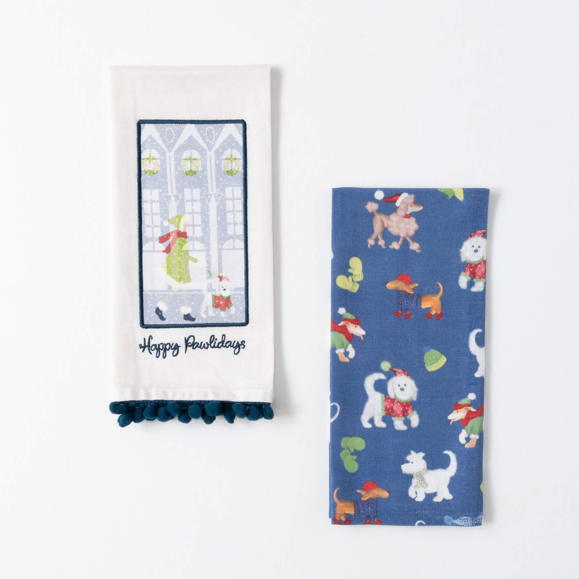 DOG TEA TOWEL Set 2