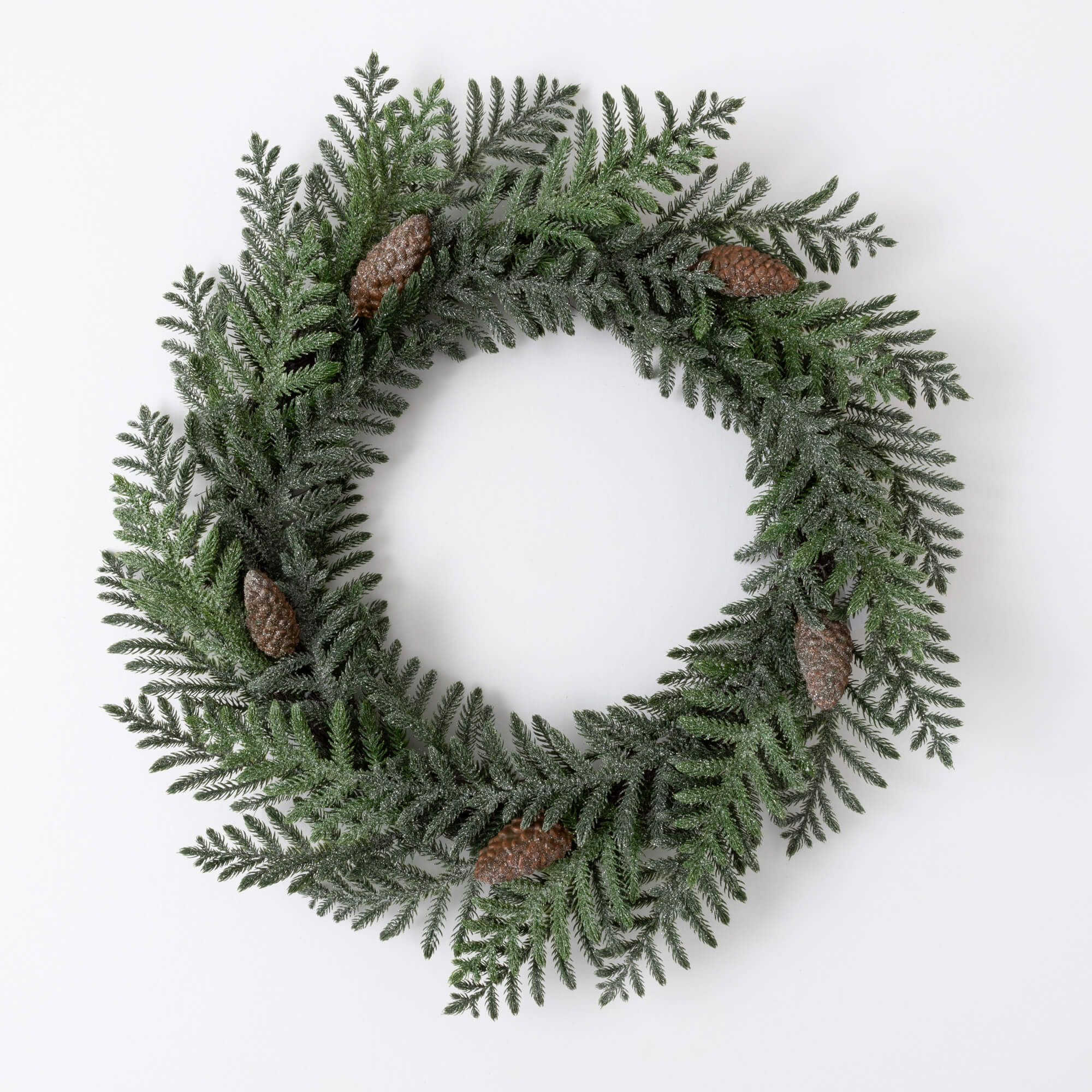 FROSTED PINE WREATH