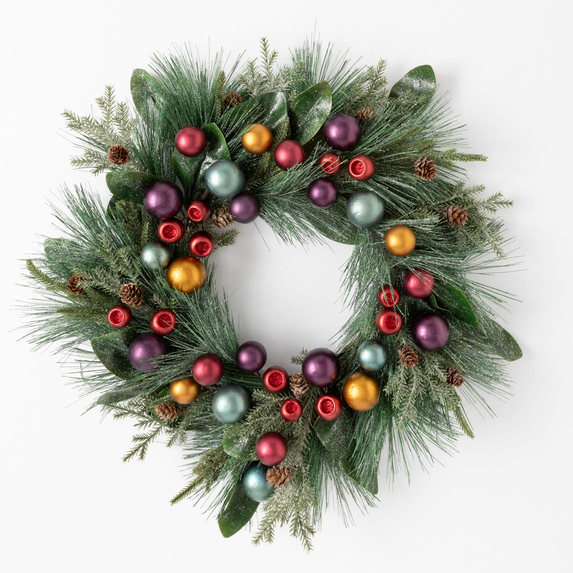 PINE BALL WREATH