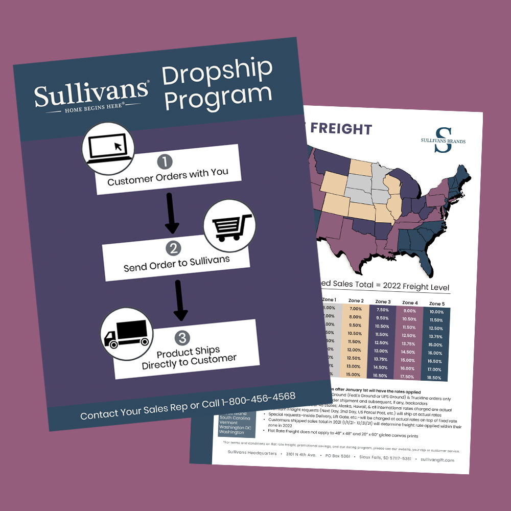 Drop Ship Program - Retailer Assistance | Sullivans Wholesale